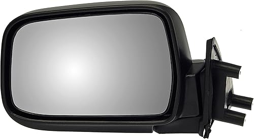 Dorman 955-481 Espejo de puerta manual del lado del conductor, plegable, compatible con modelos Nissan seleccionados, color negro