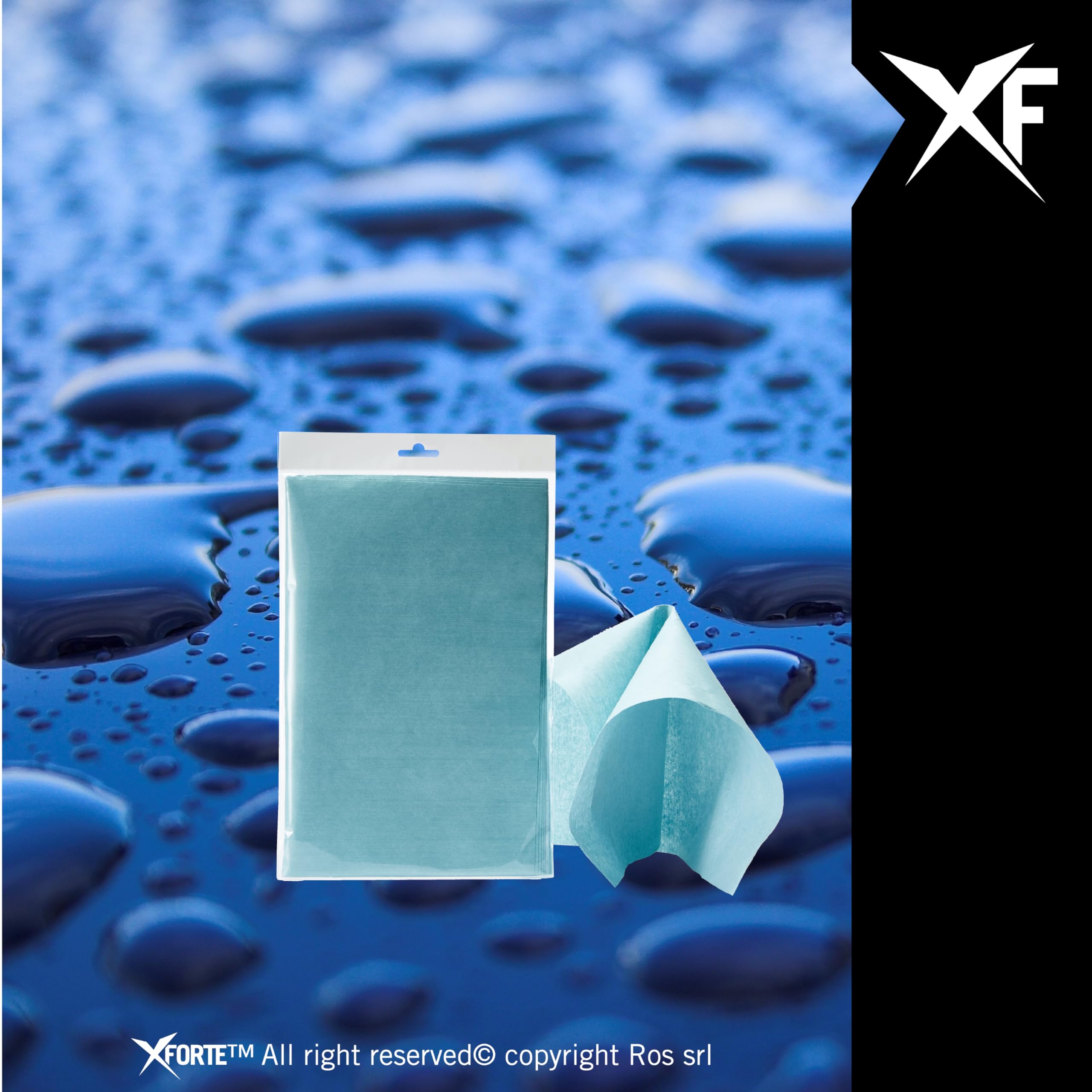 Kit Pulizia Moto Completo XFORTE – Pulizia Senza Acqua con Detergenti Professionali e 9 Panni F-CLEAN EVO Tecnico Inclusi, Ideale per Catena, Freni, Cerchi e Superfici Brillanti