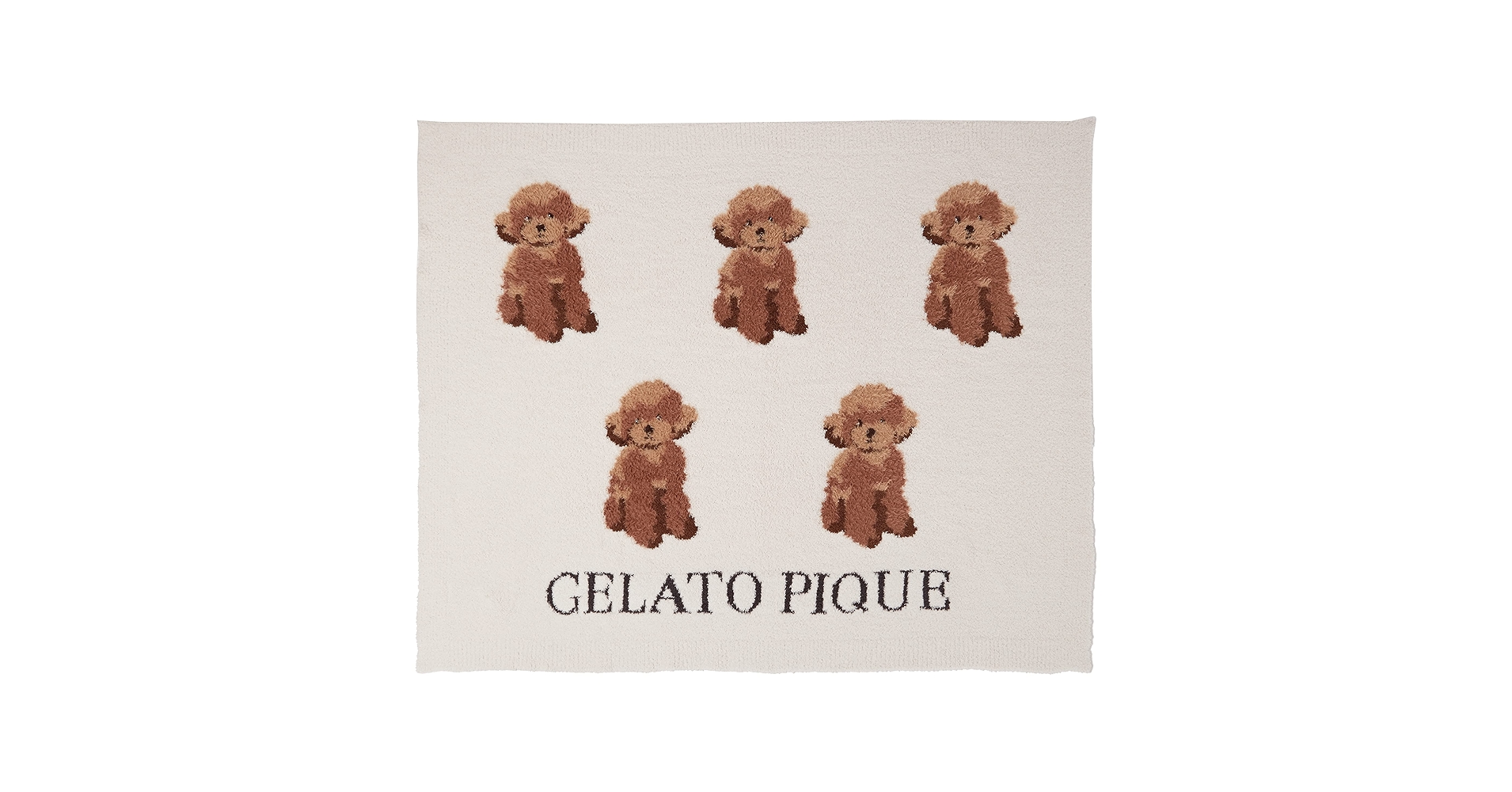 Amazon.co.jp: [ジェラート ピケ] トイプードルJQDブランケット