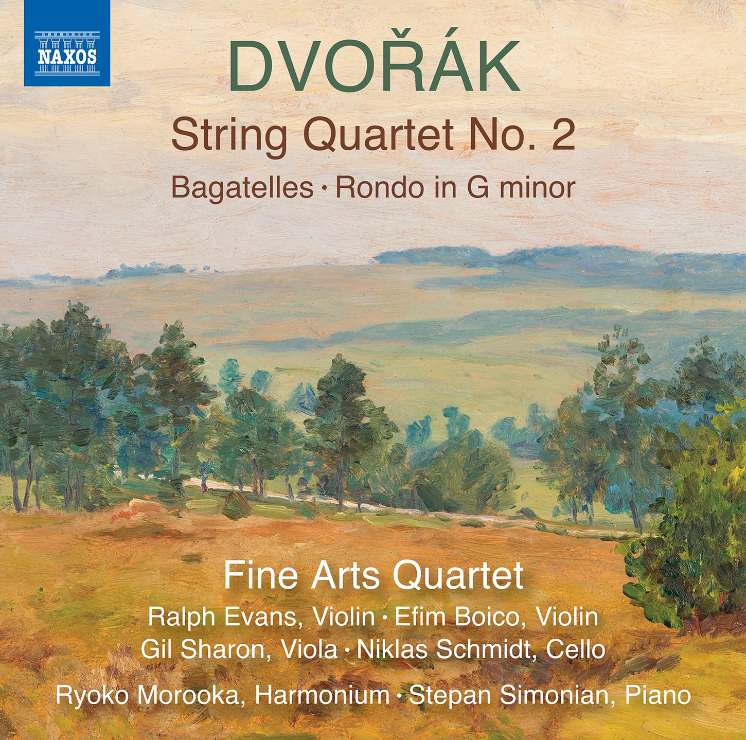 Antonin Dvorak: String Quartet No. 2; Bagatelles; Rondo in G minor