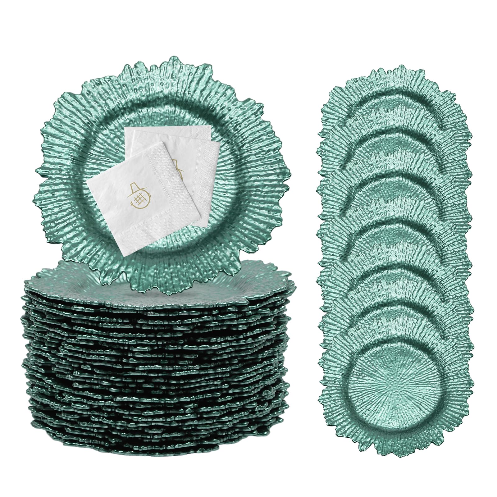 CeRaBuRET 24 Pack Charger Plates, 12.6