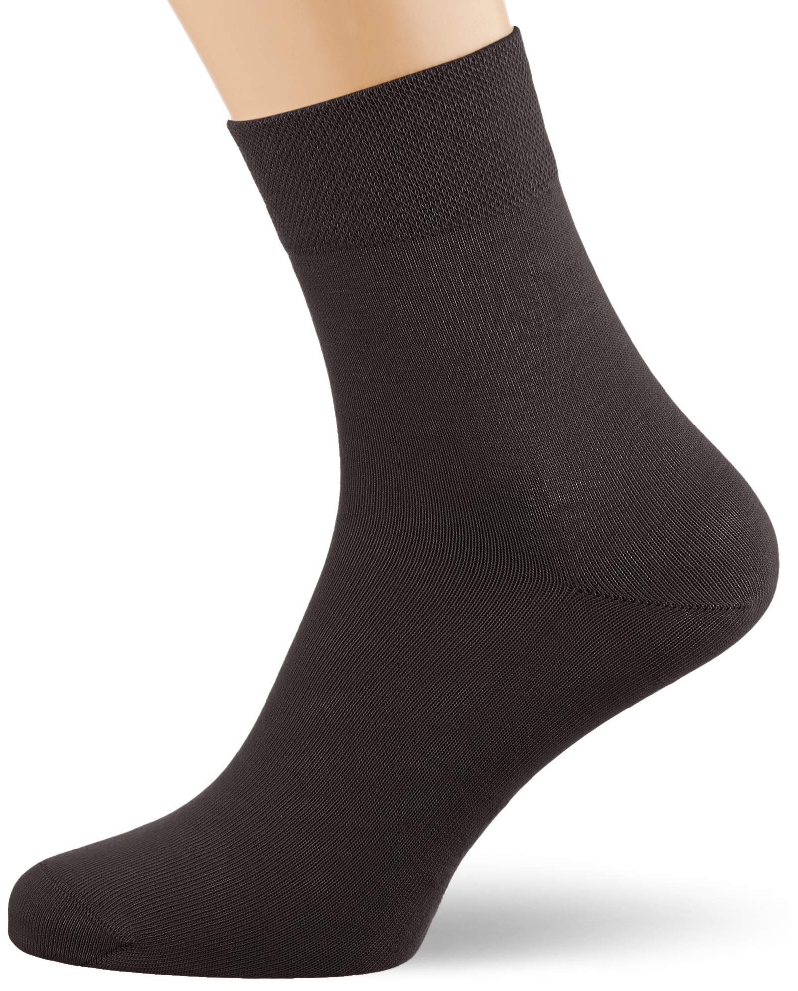 Hudson Men's Relax Cotton Calf Socks, Black (Black 0005), 9/11/2019 (Manufacturer size: 43-46)