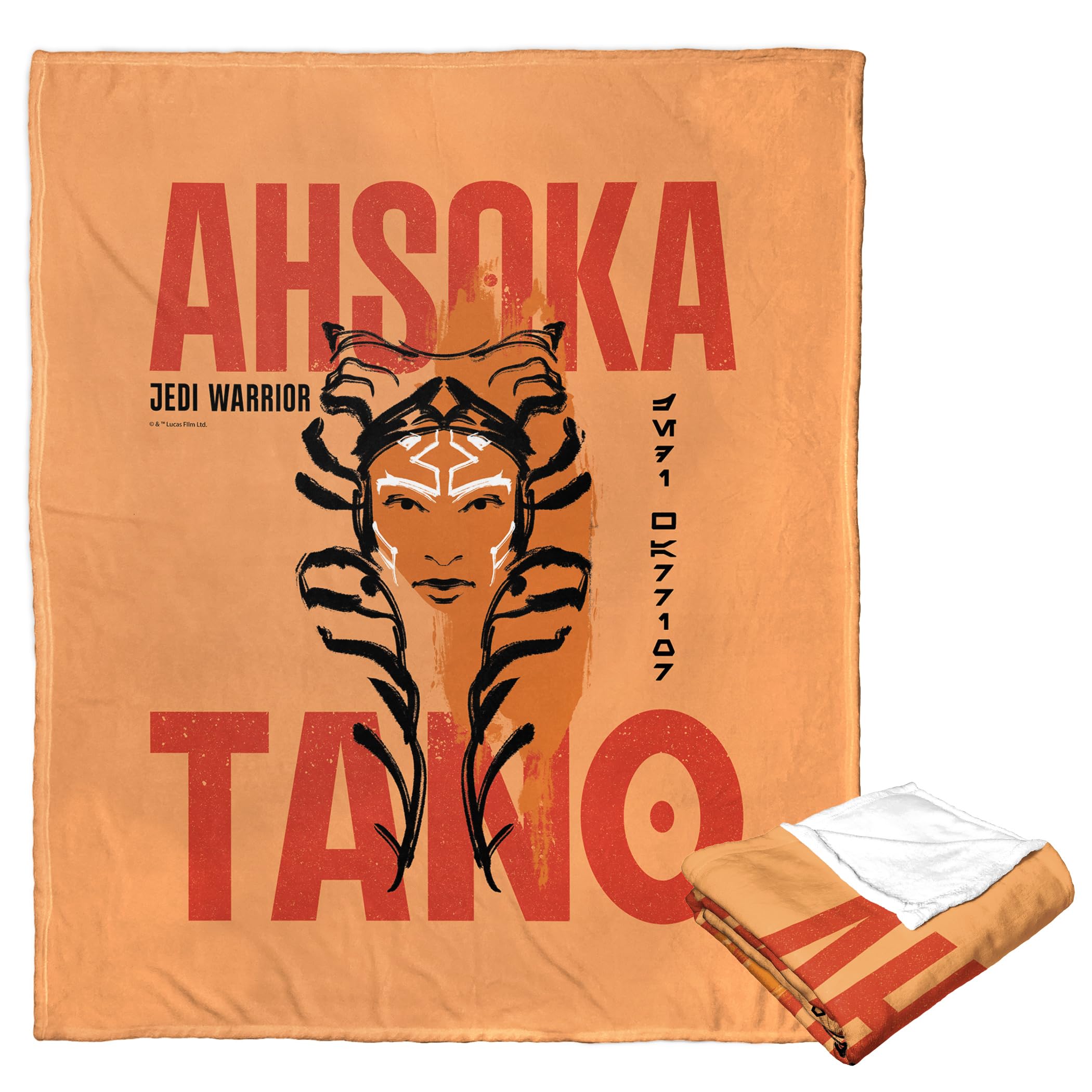 Couverture Ahsoka Tano Star Wars pour soirées cocooning et série