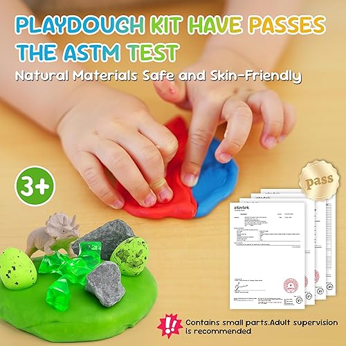 Miniatura 6 de Paquete de 8 tarros de masa de juego, kit de juego sensorial reutilizable para niños, no tóxico, masa de juego creativa educativa, recuerdos de