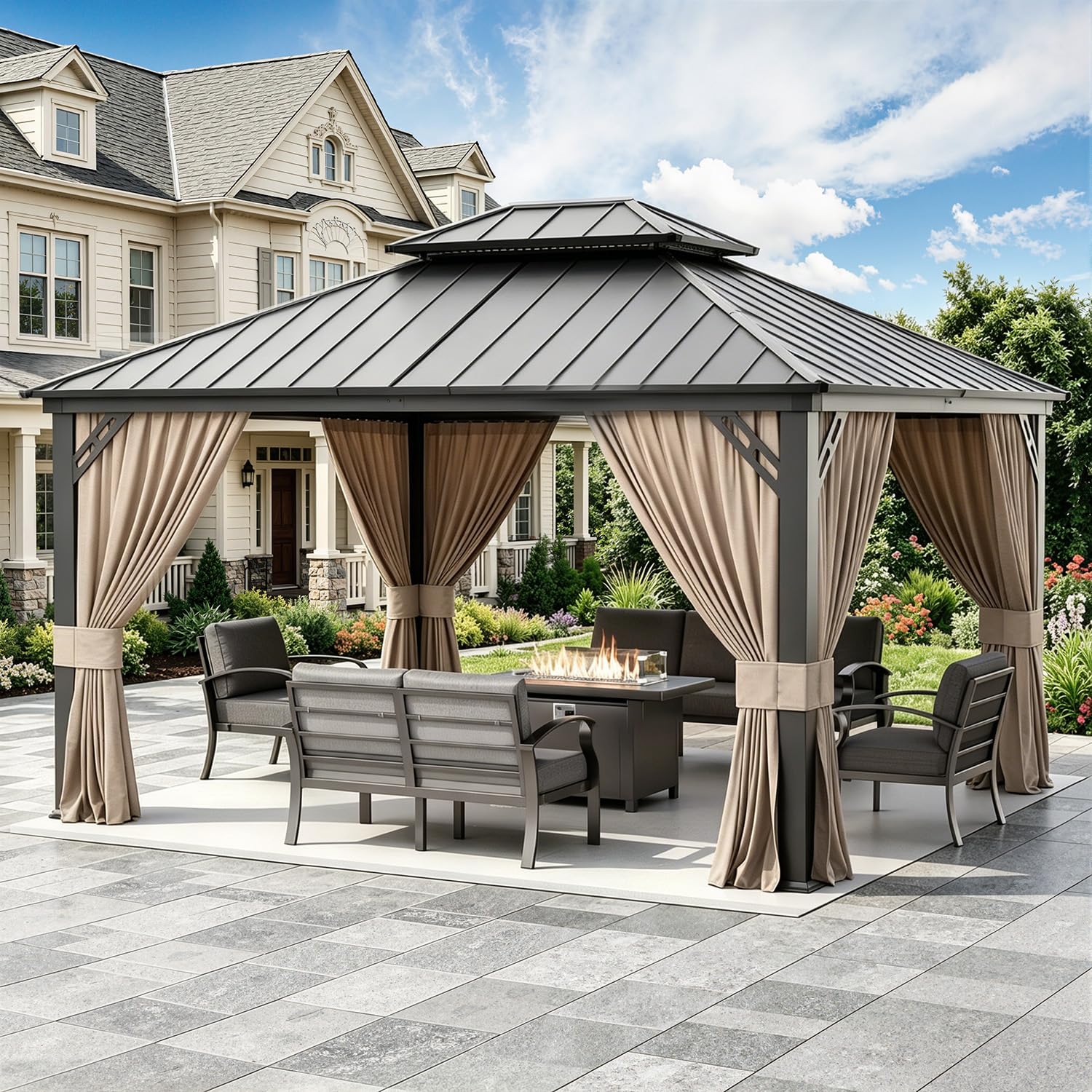 RTDTD 12x14 Hardtop Gazebo