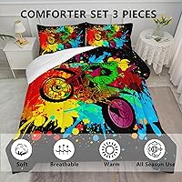 Vista 275 de Axolotl Kid Comforter Set Twin Size,Racing Car Bedding Set for Boys Girls Teen Kids Children Racing Gifts,Race Cars Quilt Bed Set with 1 Comforter 2