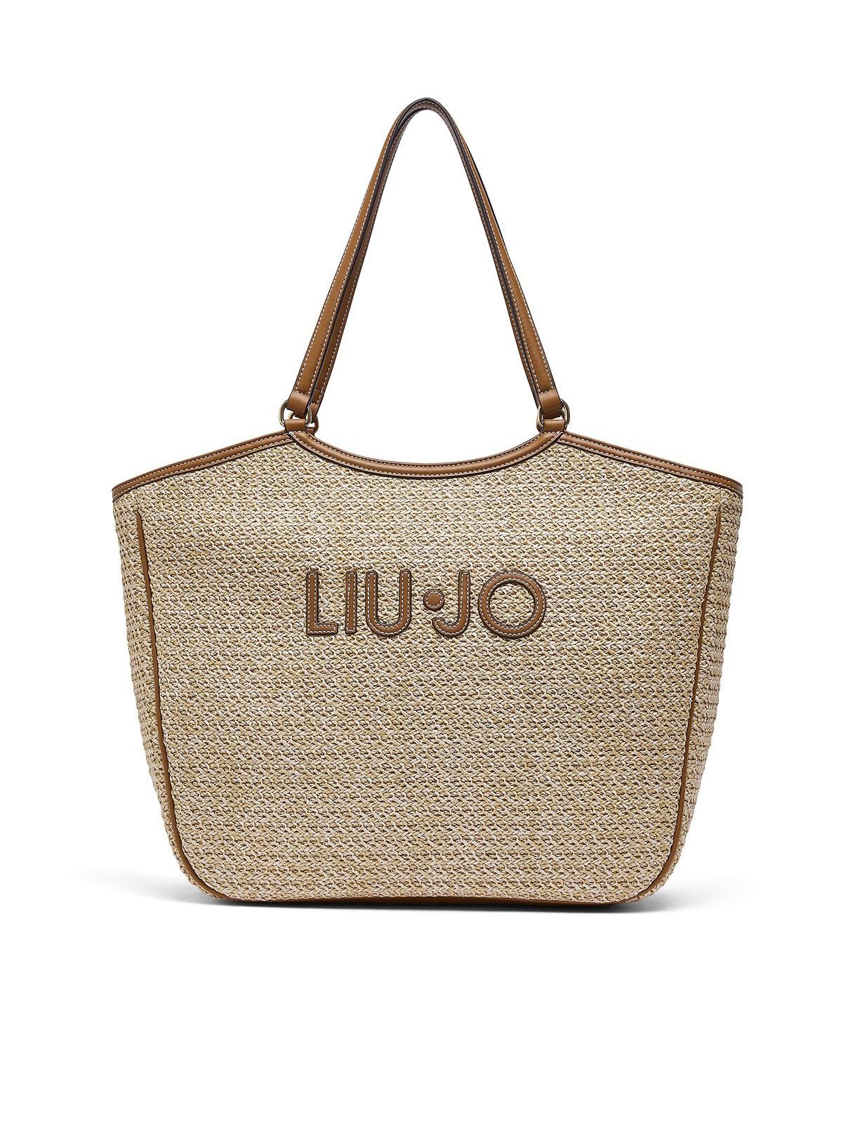 Liu Jo bolso de hombro bolso shopper Ferielle Tote Naturale beige