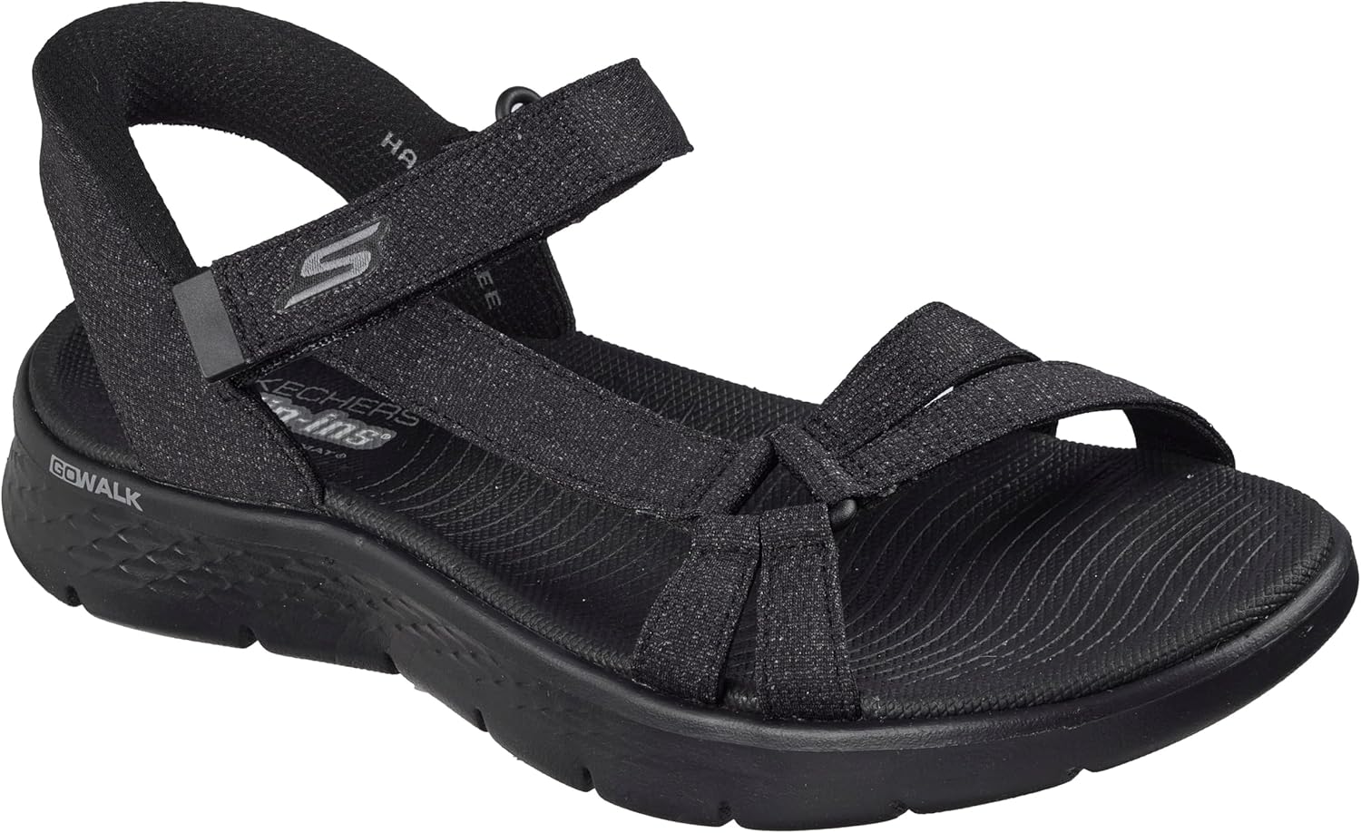 SKECHERS Women's GO Walk Flex Sandal - Illuminate Hands Free Slip-ins Fisherman