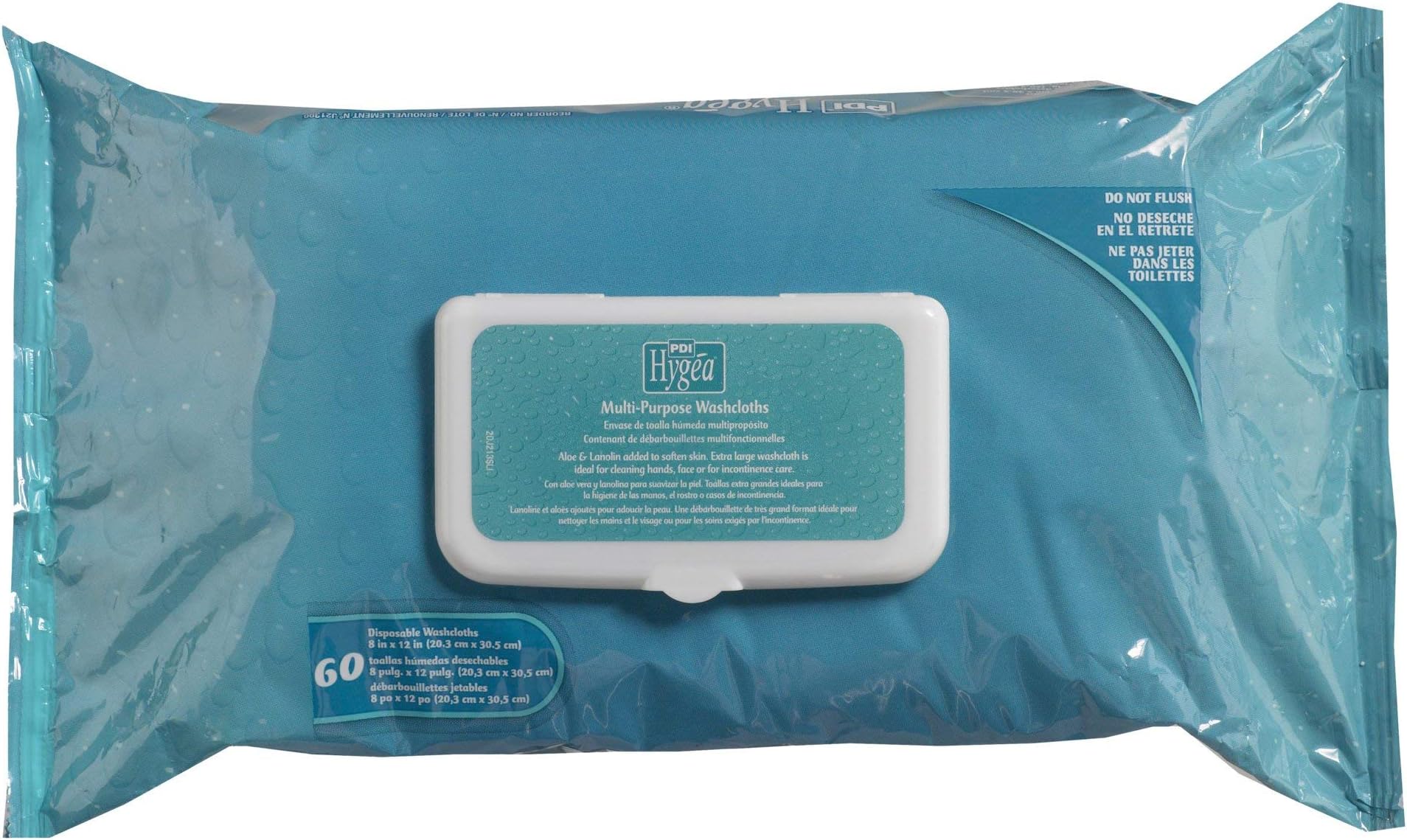 Wipe Hygea 115/8X91/2 60Ea/Pk