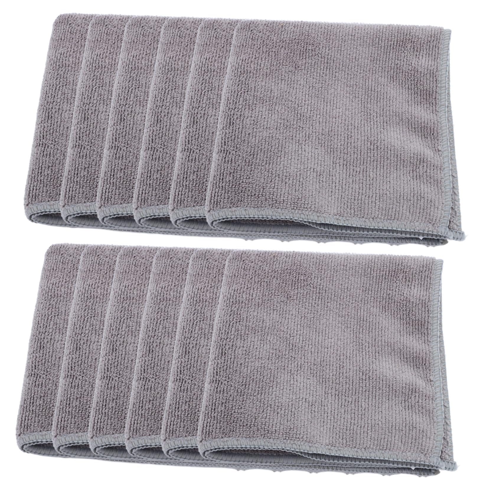 Gatuida 48pièces Serviettes Microfibre Ultra-absorbantes Chiffons Multifonctionnels pour Nettoyage De Voiture Séchage Et Entretien Ménager
