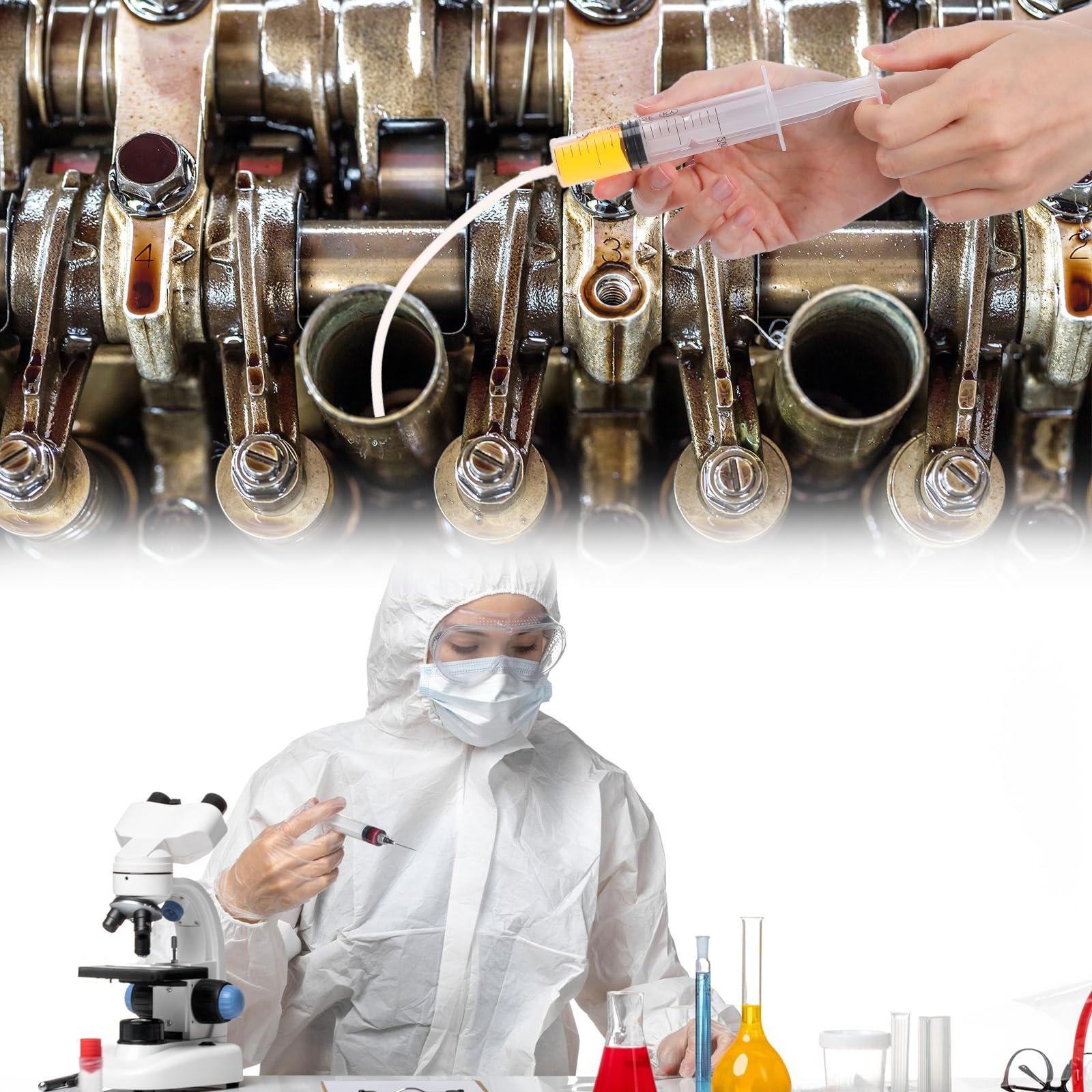 6 strzykawek z wężem, 1 ml, 5 ml, 10 ml, 20 ml, 30 ml, 60 ml, strzykawki z tworzywa sztucznego, do laboratoriów naukowych, karmienia zwierząt domowych, delikatne dozowanie od zwierząt domowych