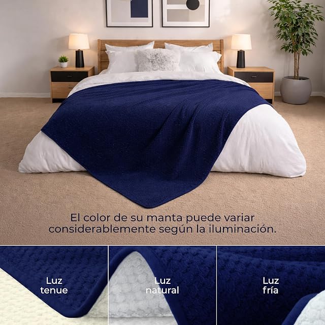 Foto 4 de 8 de Dreamzie Manta Impermeabile 152x203cm - Manta Perros Reversible y Lavable a máquina