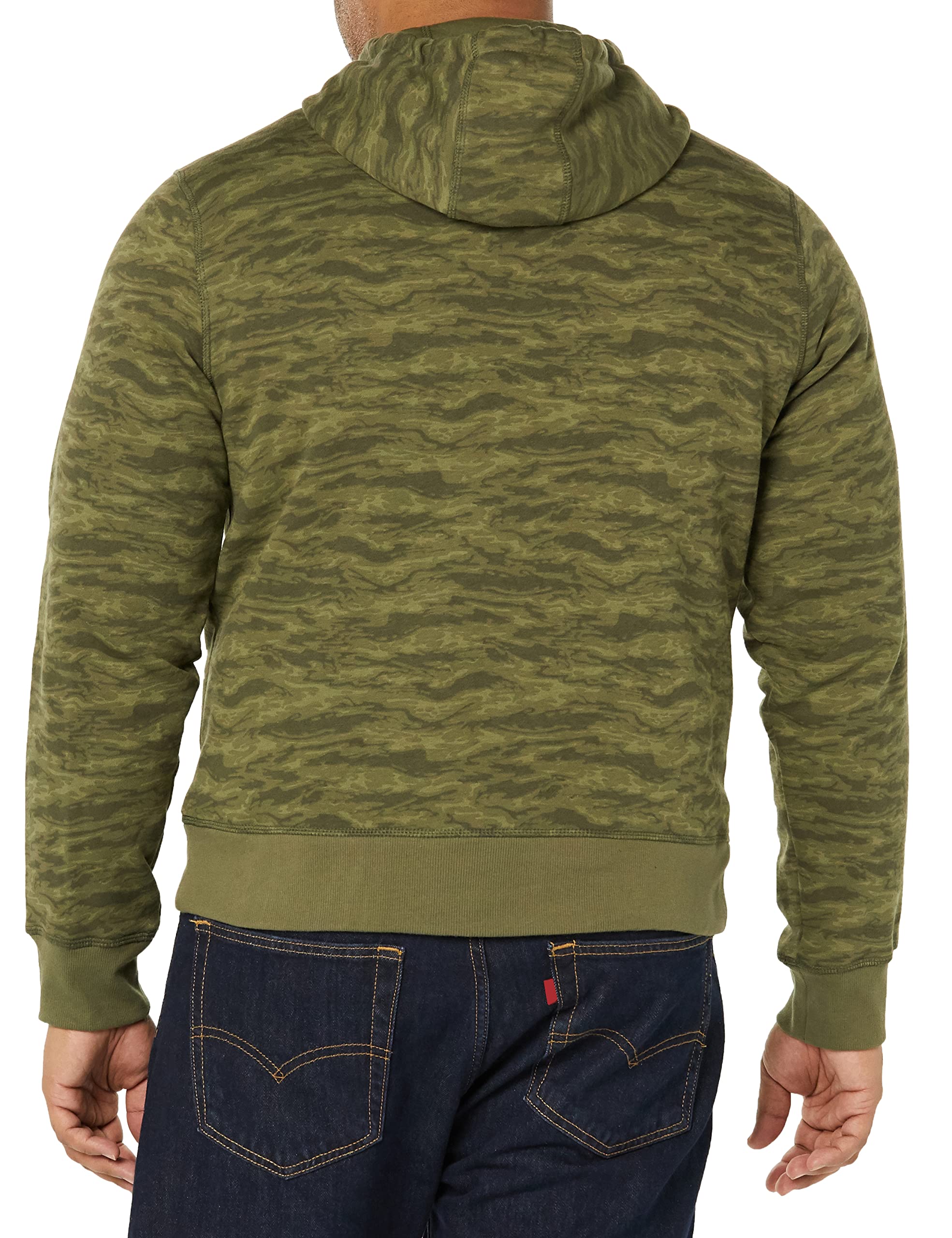 Amazon Essentials Uomo Felpa con Cappuccio, Non Apribile, Disponibile in Taglie Big & Tall