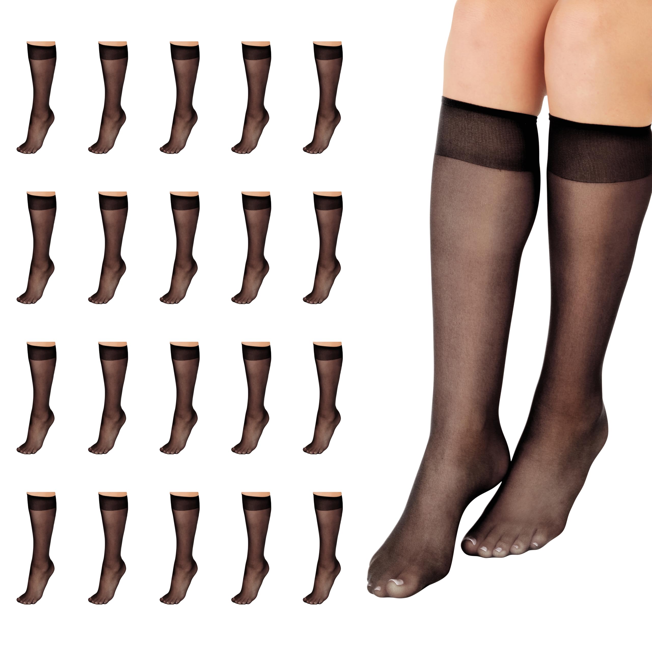 L'eggs Women's Knee-High Socks