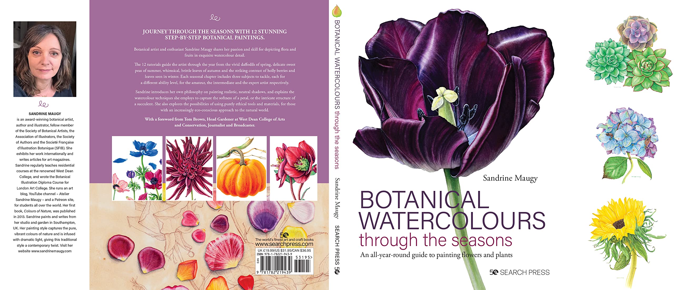 Botanical Watercolours through the seasons: An All-year-round Guide to Painting Flowers and Plants