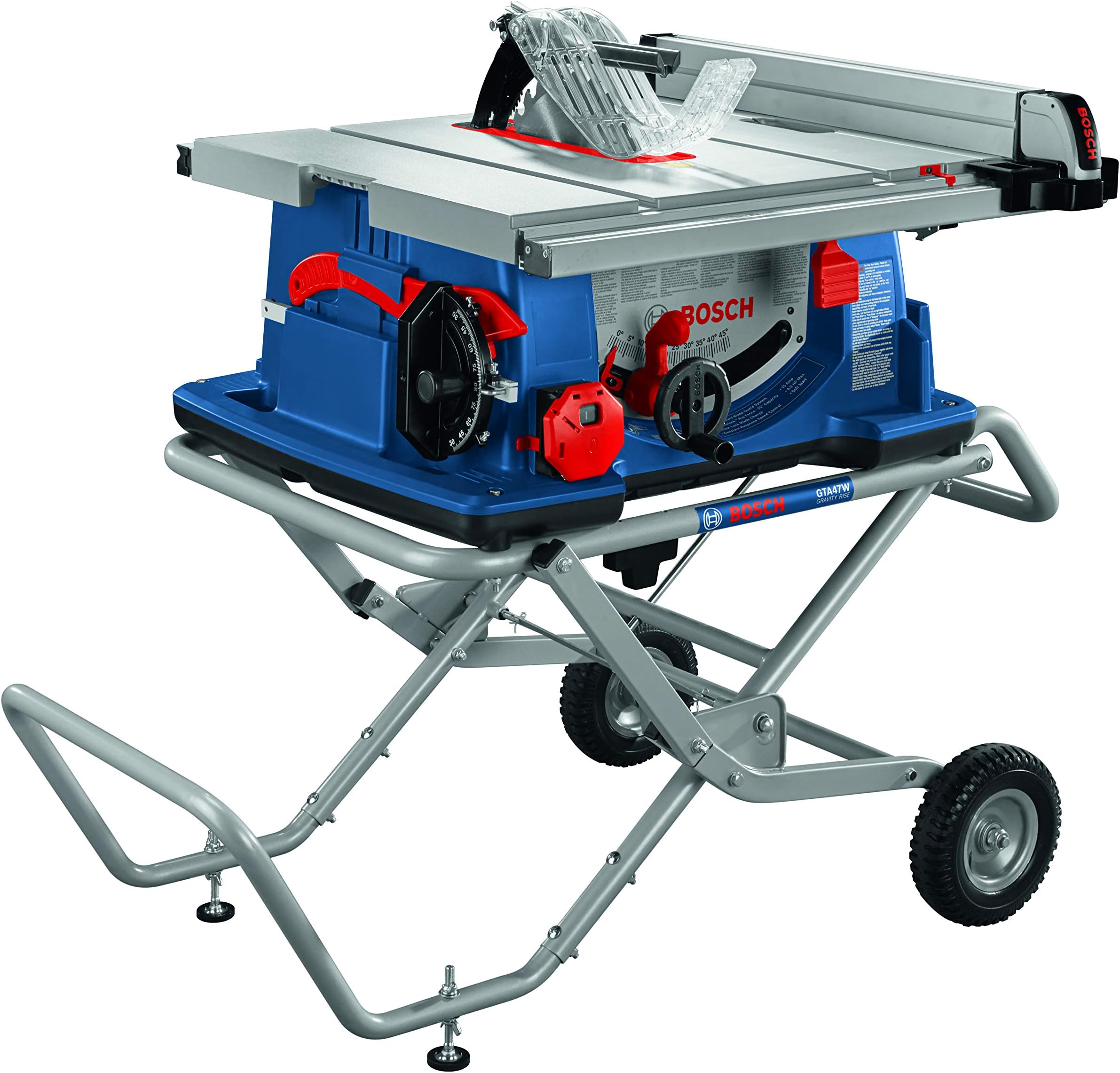 BOSCH 4100XC-10 10 In. Worksite Table Saw with Gravity-Rise Wheeled Stand