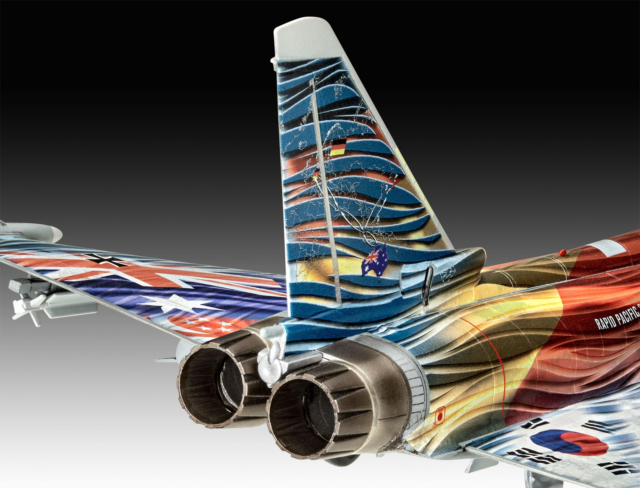 Revell Gift Set 05649 Eurofighter, Pacific Platinum Edition 1:72 Scale Unbuilt Plastic Model Kit With Photoetched parts - Image 3