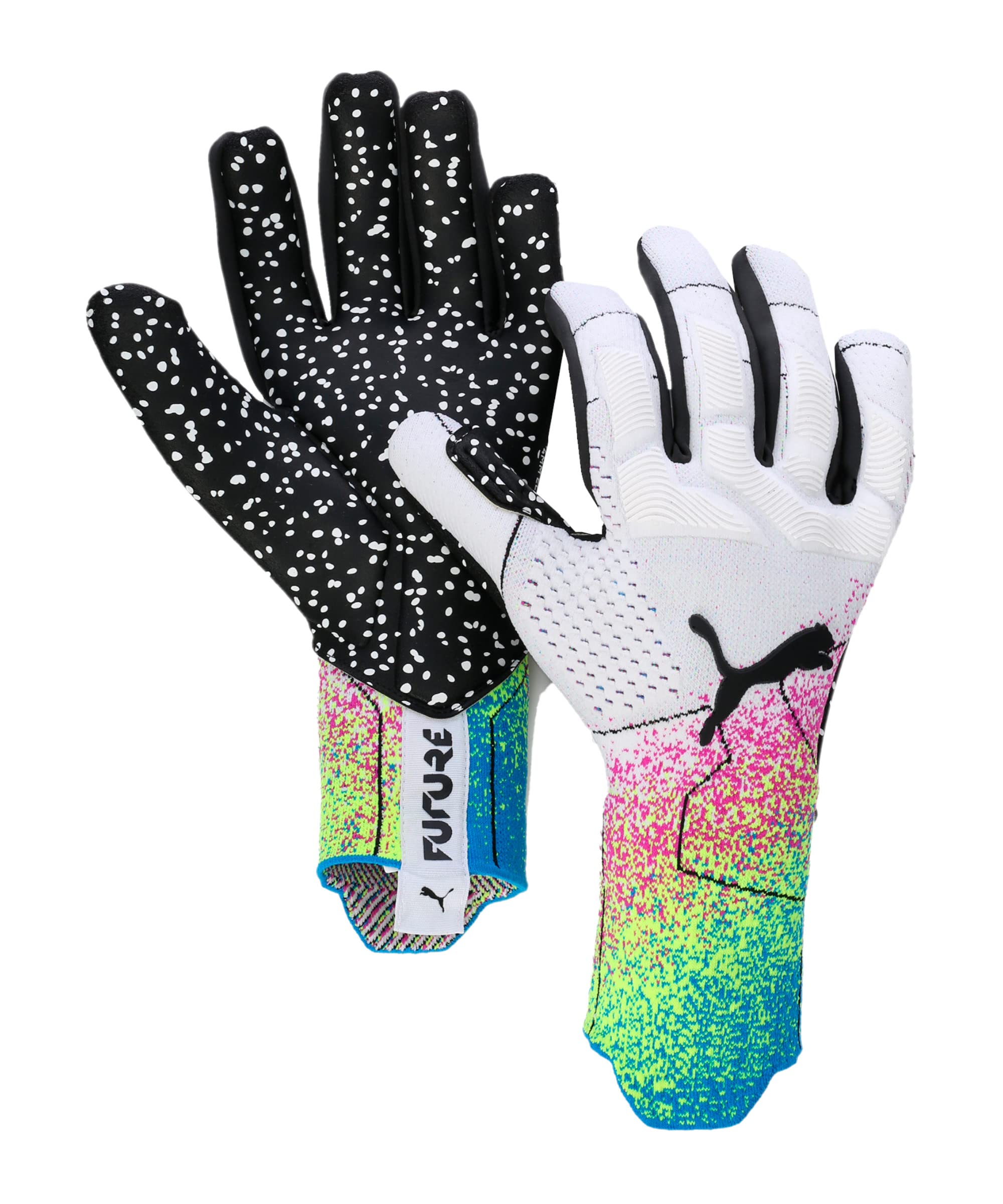 アクセサリー PUMA FUTURE Z:ONE GRIP 1 NC PUMA Future Z:one Grip 1 Nc kaleci eldiveni, white black-spring