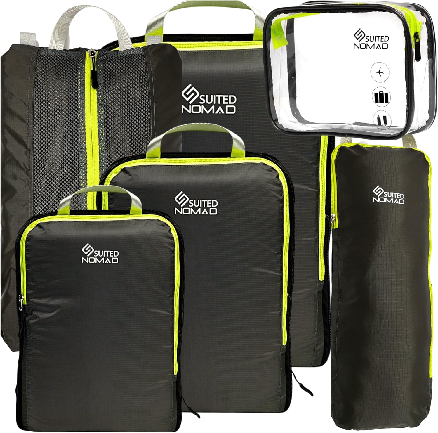 SUITEDNOMAD Ultralight Packing Cubes: Travel Organizers for Bags