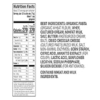 Vista 2 de Annie's Homegrown Caracolitos con queso cheddar suave, macarrones y queso natural caja de 6 onzas