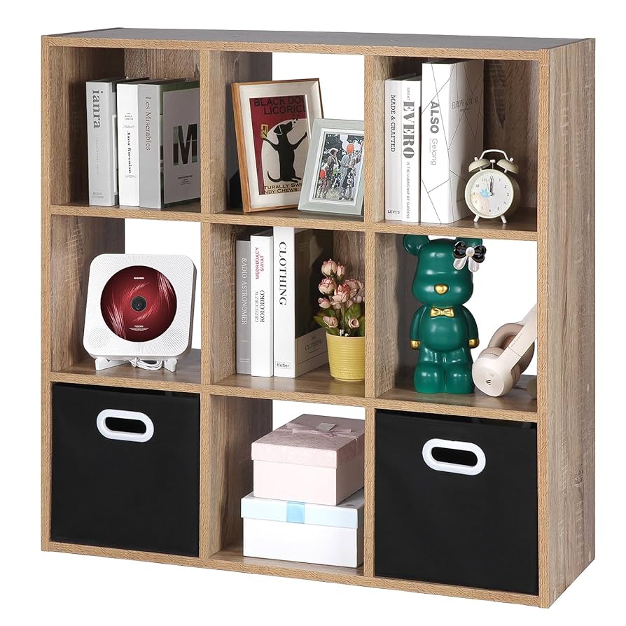 置物 TAKAHIRO 4ck138c Amazon.com: FATORRI 6 Cube Storage Organizer Shelf, Wood and