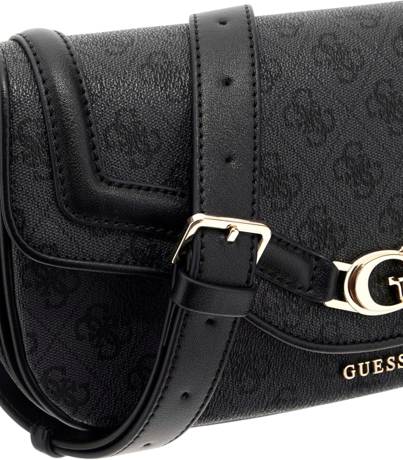 GUESS Goddess Girlfriend Satchel, Colour CLO - COAL LOGO CLO - COAL LOGO One Size