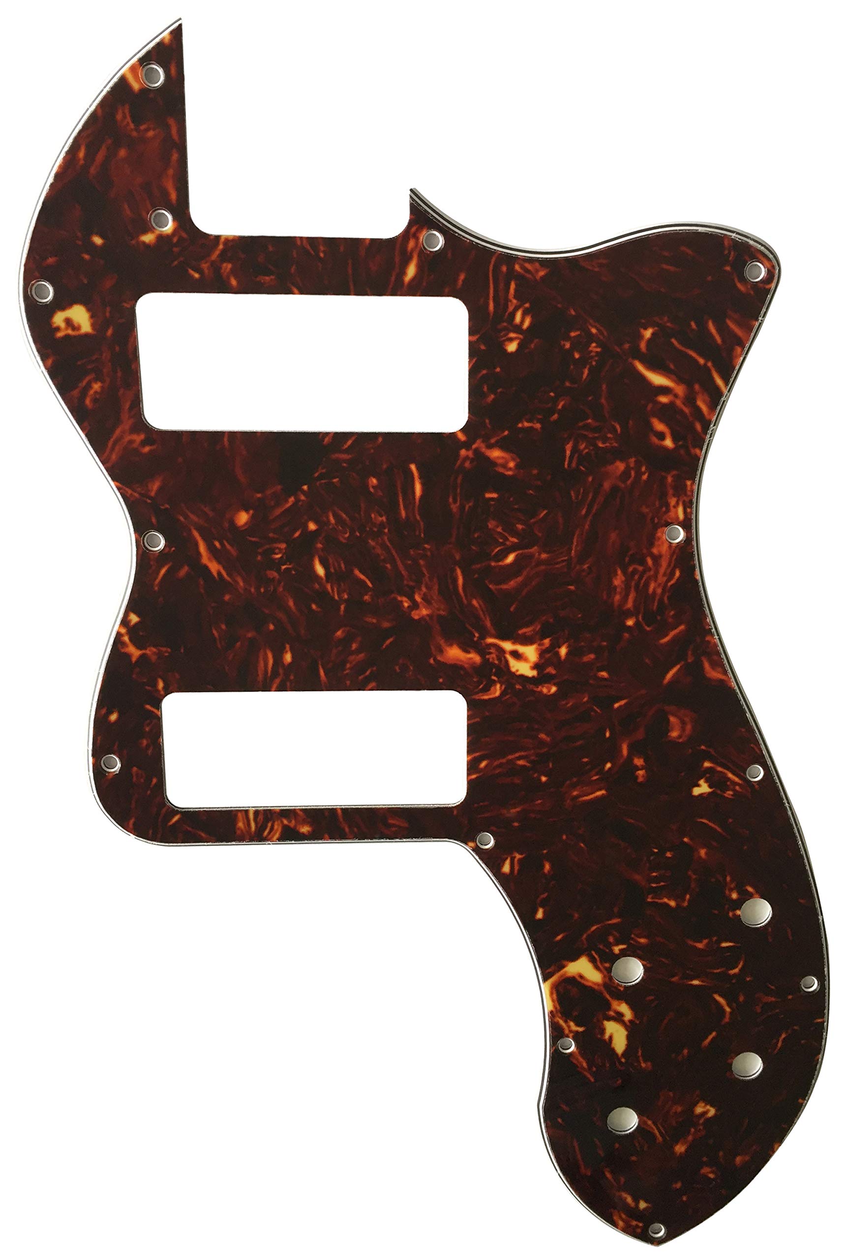 For Telecaster Classic Player Thinline P90 Style Guitar Pickguard Scratch Plate (4 Ply Brown Tortoise)