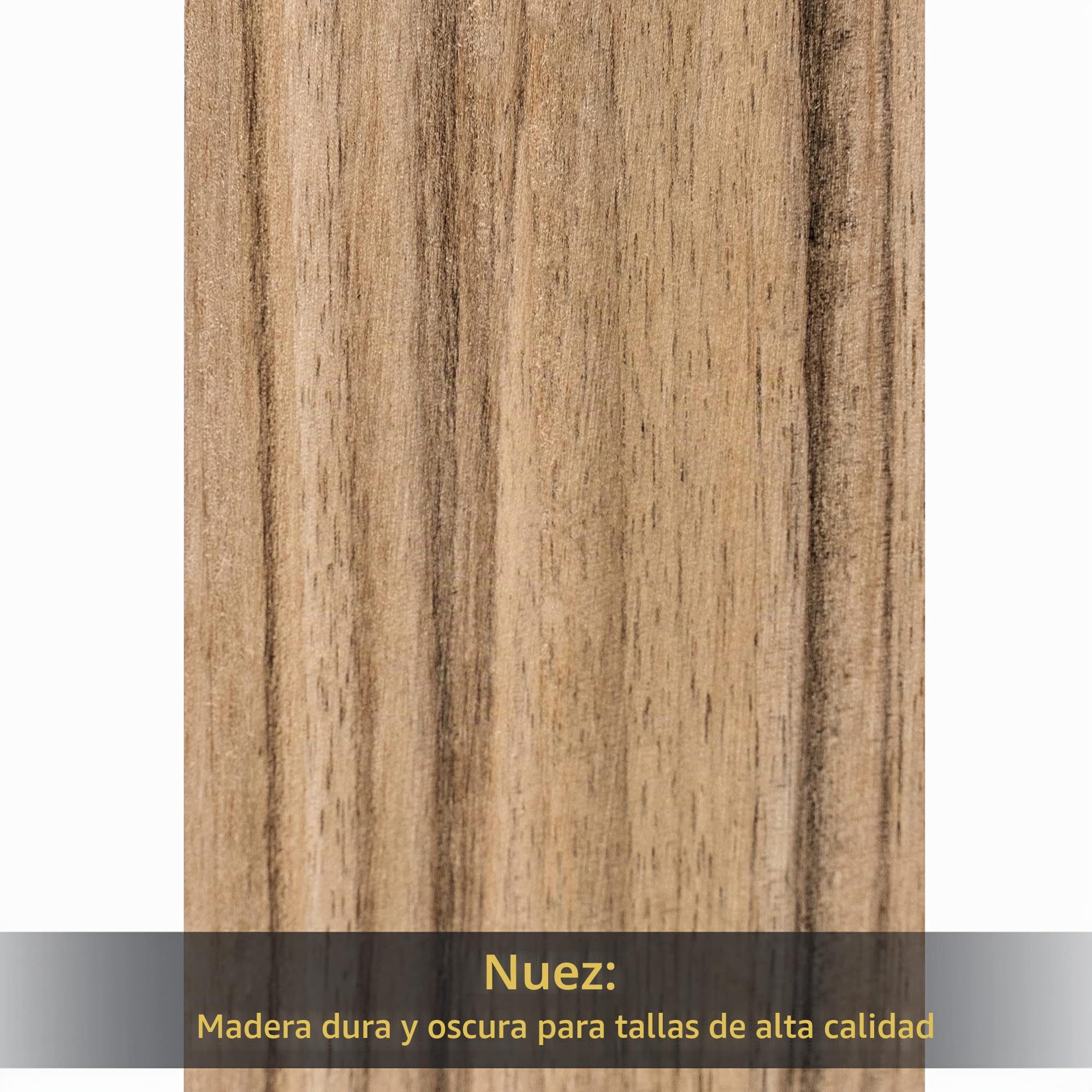BeaverCraft BW10 Tallado en Madera de Nogal para Manualidades - Cubos en Blanco