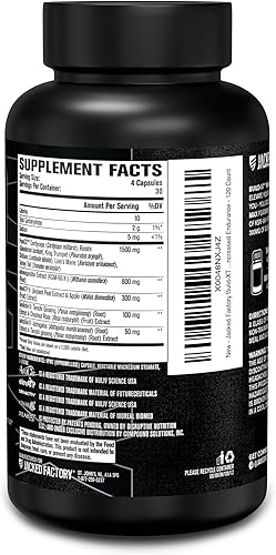Miniatura 8 de Jacked Factory Build-XT Max - Constructor muscular para hombres y mujeres, suplemento ATP con Cordyceps Peak02, Ashwagandha KSM-66 y ElevATP para
