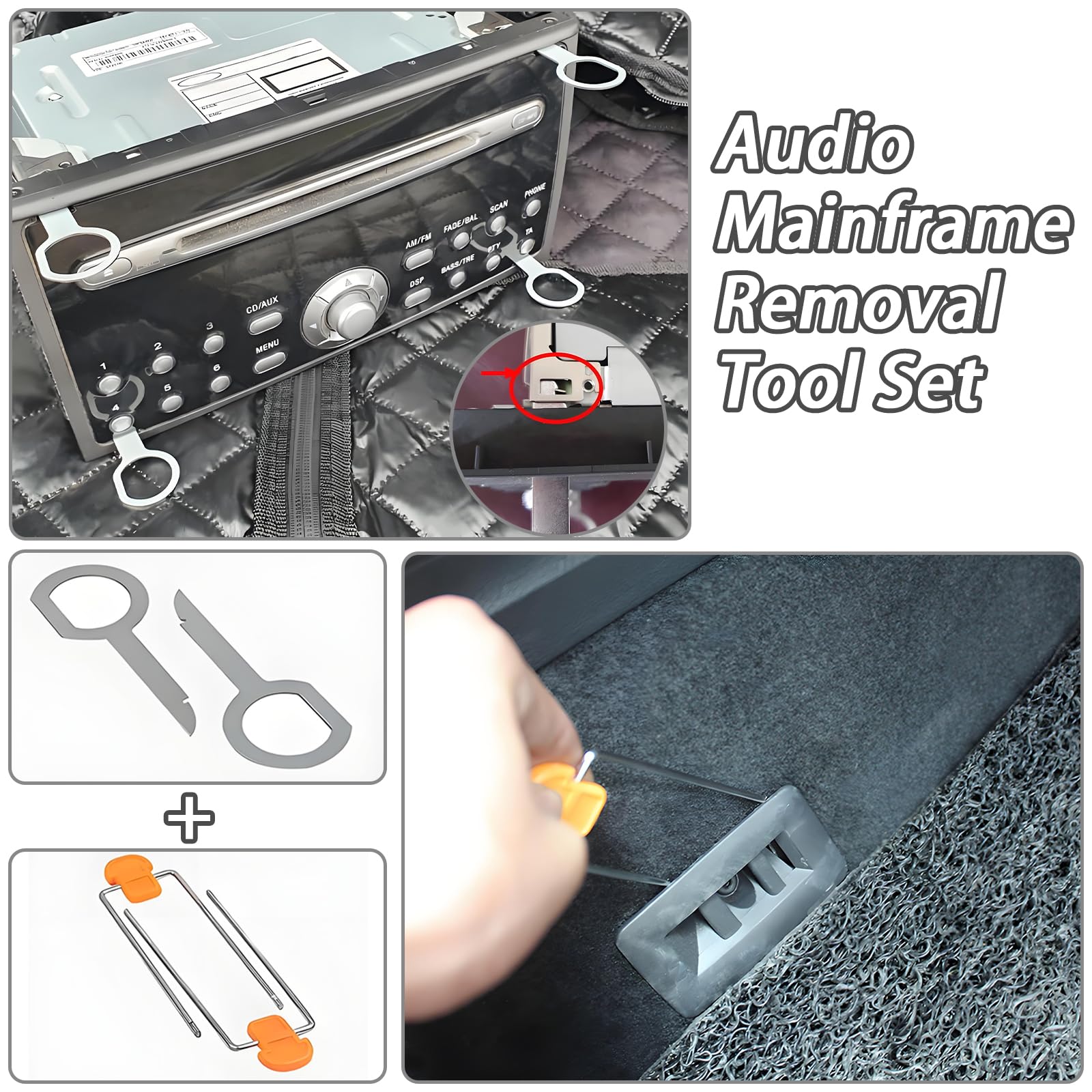 12 strumenti di rimozione autoradio aggiornati strumenti di rimozione autoradio universali chiavi di rimozione radio multifunzione strumenti di rimozione per cruscotto e console centrale e