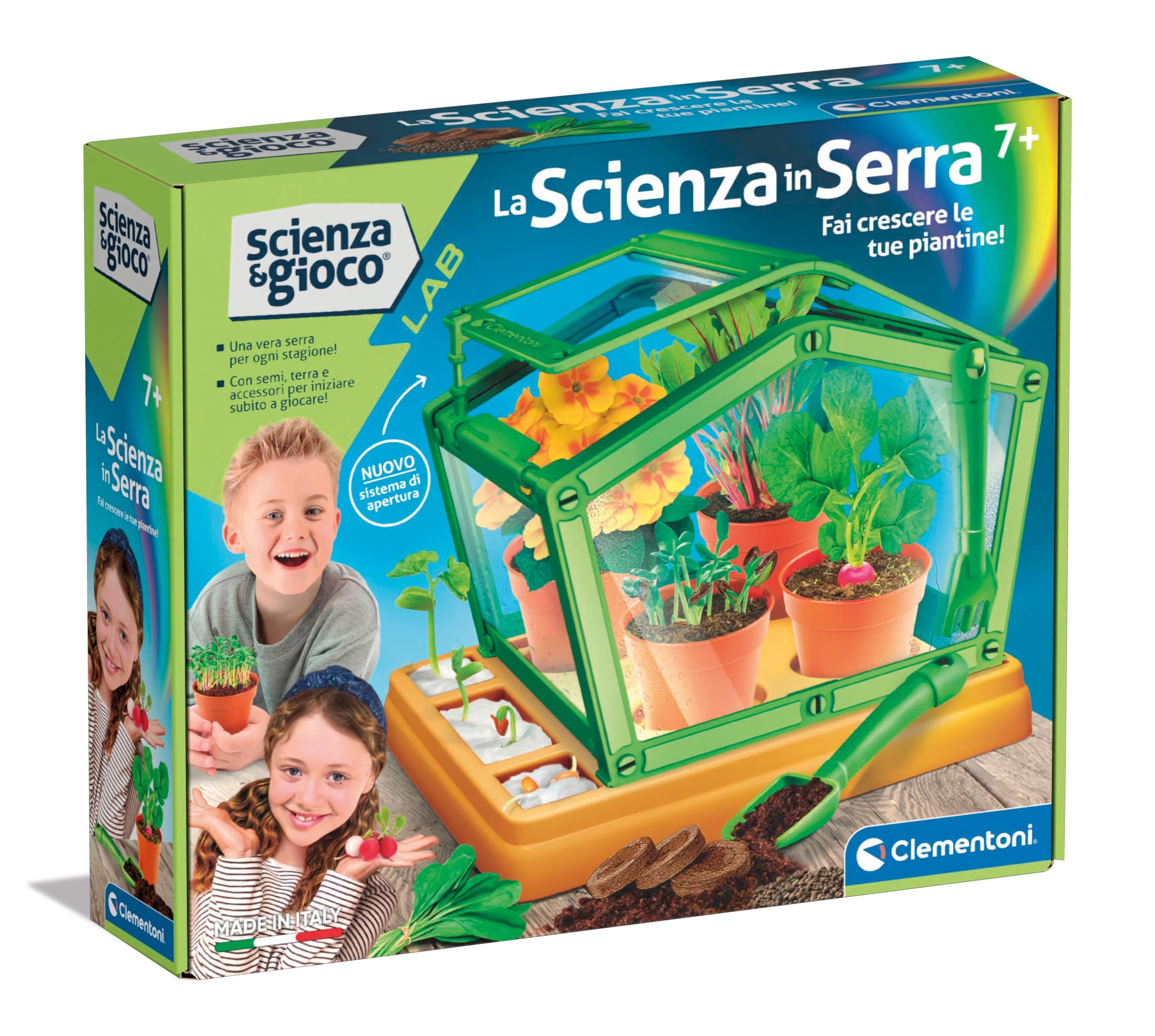 Mini Serra Clementoni Kit Coltivazione Scientifica Per Bambini 7+ &ndash; 75128