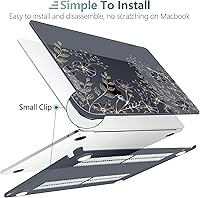 Vista 209 de TWOLSKOO for M4 MacBook Air 13.6 inch Case 2025-2022 Release M4 A3240 M3 A3113 M2 A2681, Plastic Hard Shell & Screen Protector & Keyboard Cover &