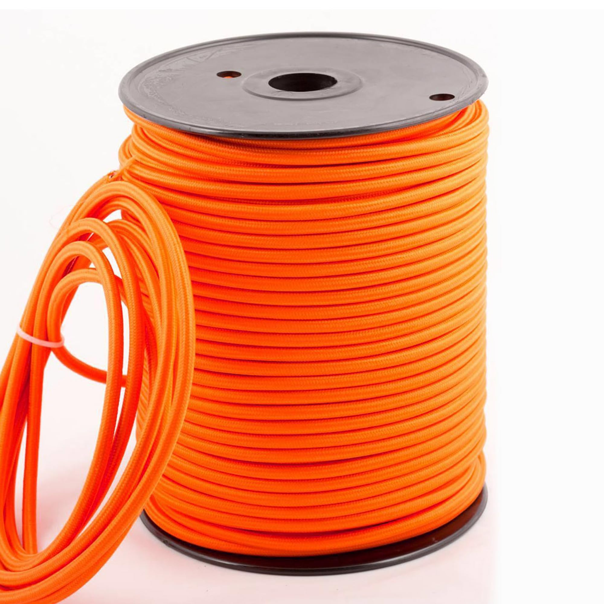 Vintage 3-adriges Verdrilltes Stoffkabel – 10 Meter, 0,75mm², Geflochten, Für Lampen & DIY