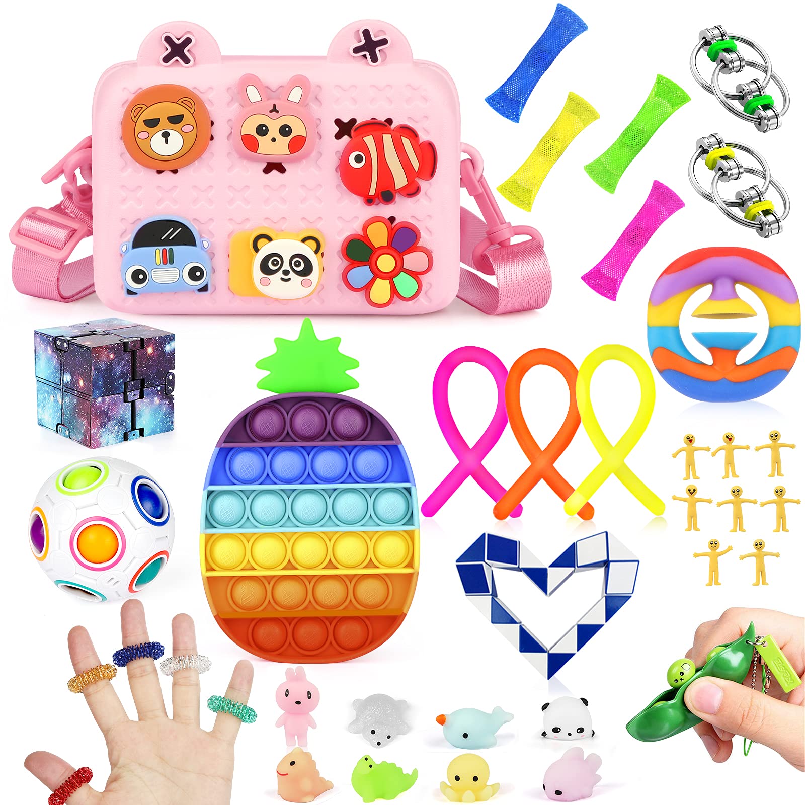 Buy 41Pcs Fidget Packs, Fidget Toys Packages, Sensory Fidget Toys Set