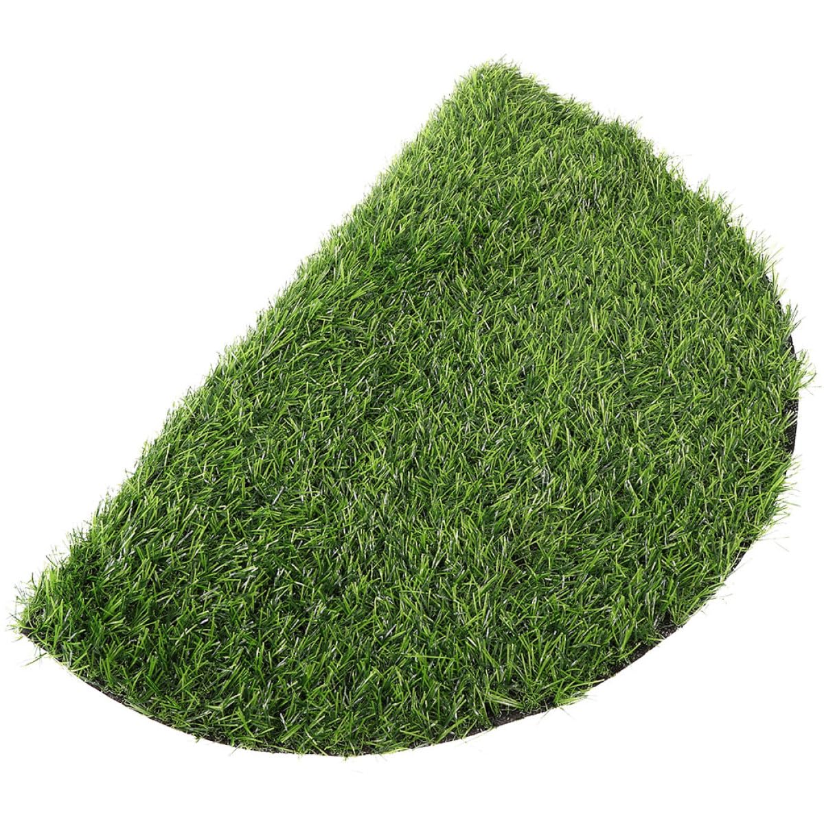 Napperon en gazon synthétique vert de 60cm pour repas en extérieur et intérieur
