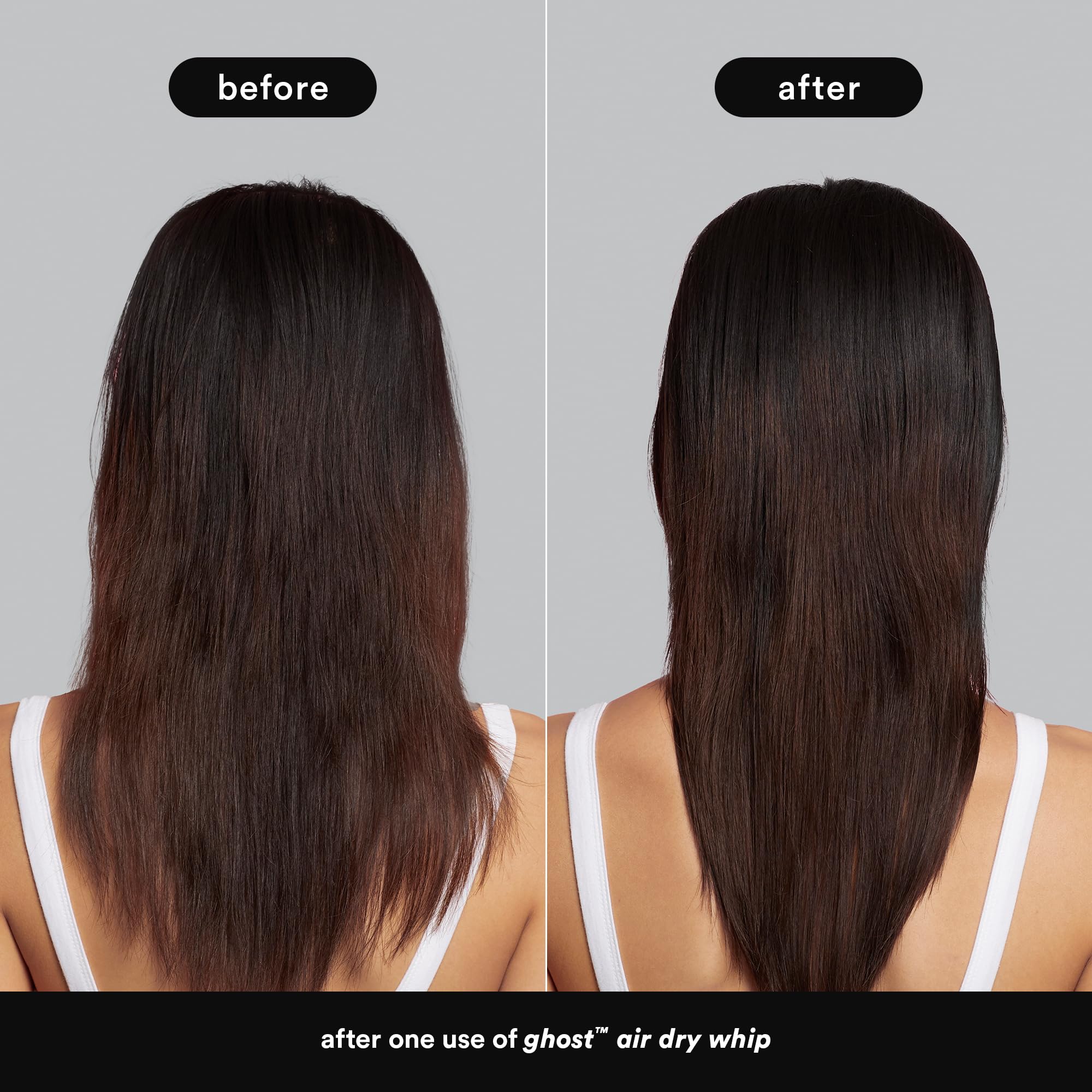VERB Ghost Air Dry Whip - Weightless Styling Cream - Infused with Moringa Oil - Anti-Frizz + Provides Hydration & Texture- Vegan, No Parabens or Harmful Sulfates