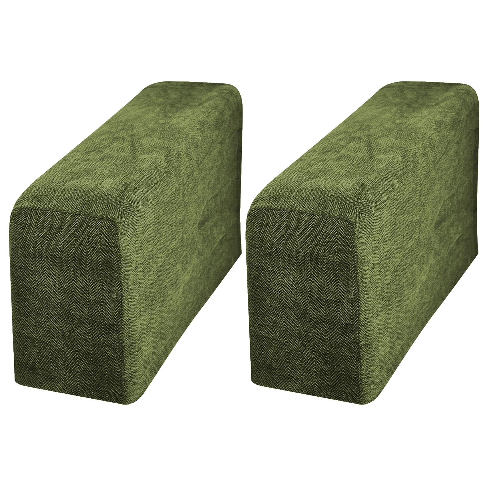 Nucelit Luxury Anti Scratch Armchair Covers with Elastic Edges Stretchable Sofa Arm Guards Designed for Households Sofa Slipcovers