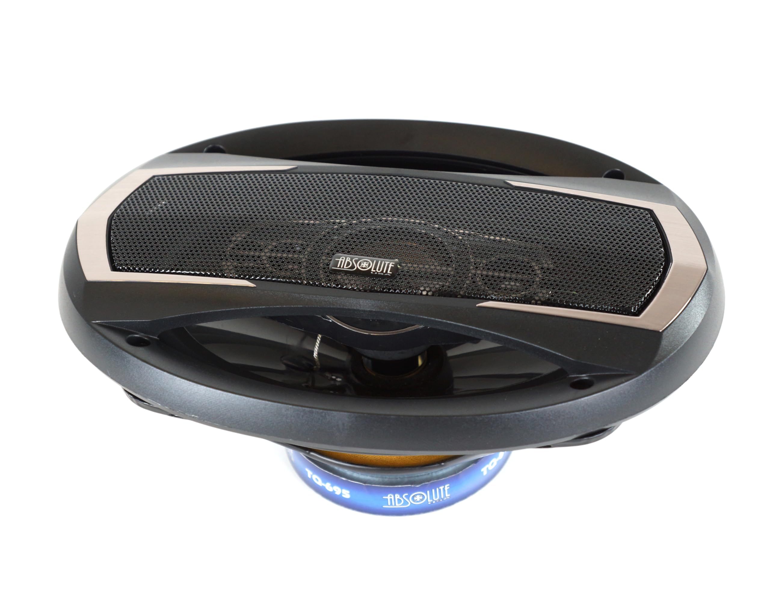 Amazon.com: Absolute TQ-695 6x9 5-Way Coaxial Car Speakers 600W