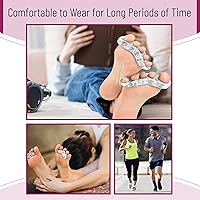 Vista 87 de Dr. JK- Separador de dedos de gel ToePal, 2 pares, espaciadores de dedos, corrector de juanetes