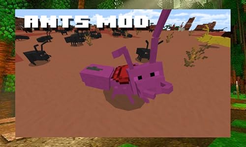 Free Ants Resource Pack Mod for Minecraft MCPE