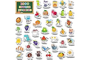 1000PCS Punny Teacher Stickers, Reward Motivational Stickers for Kids,Students