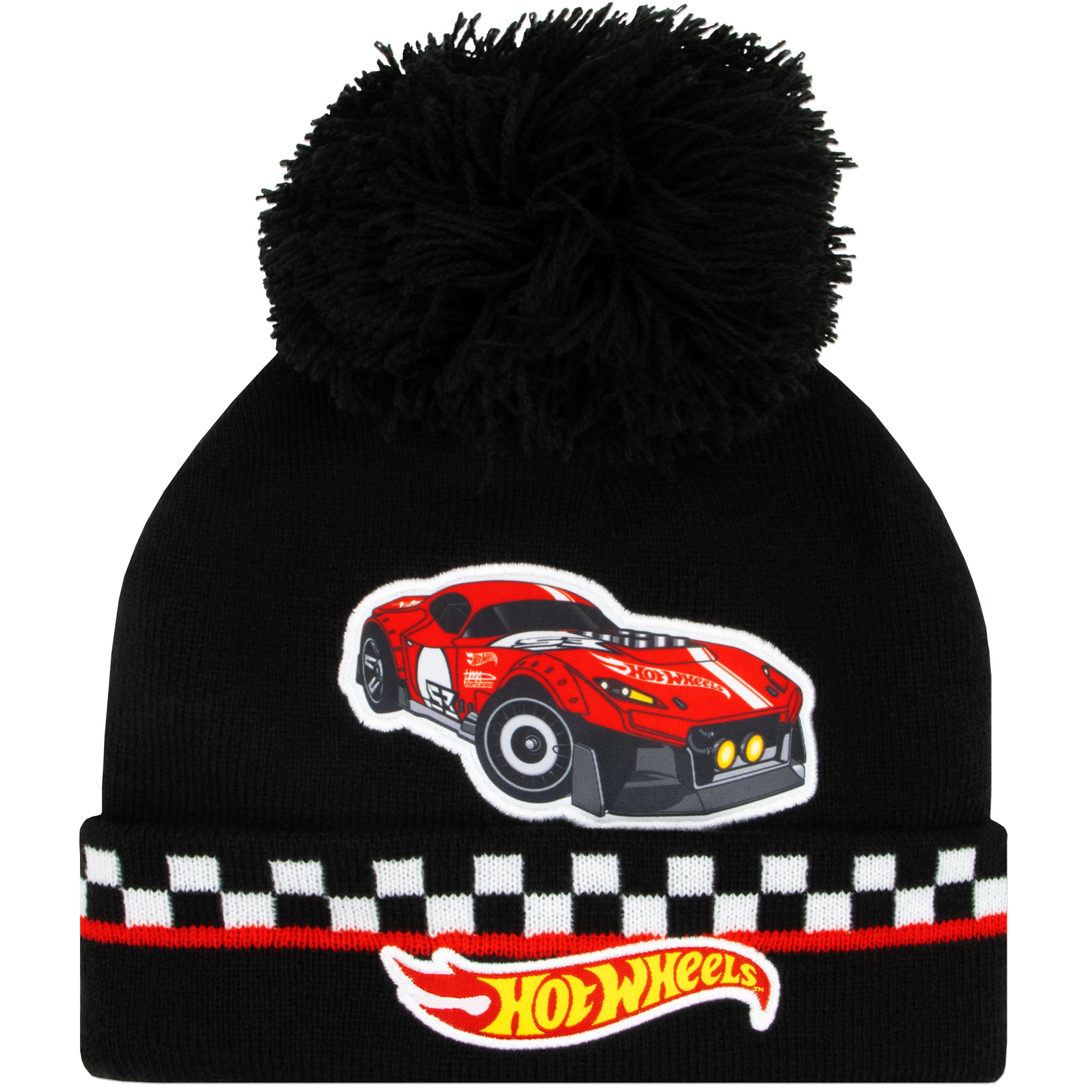 Hot Wheels Guantes E Gorra Niño | Guantes Niño Invierno | One Size Negro