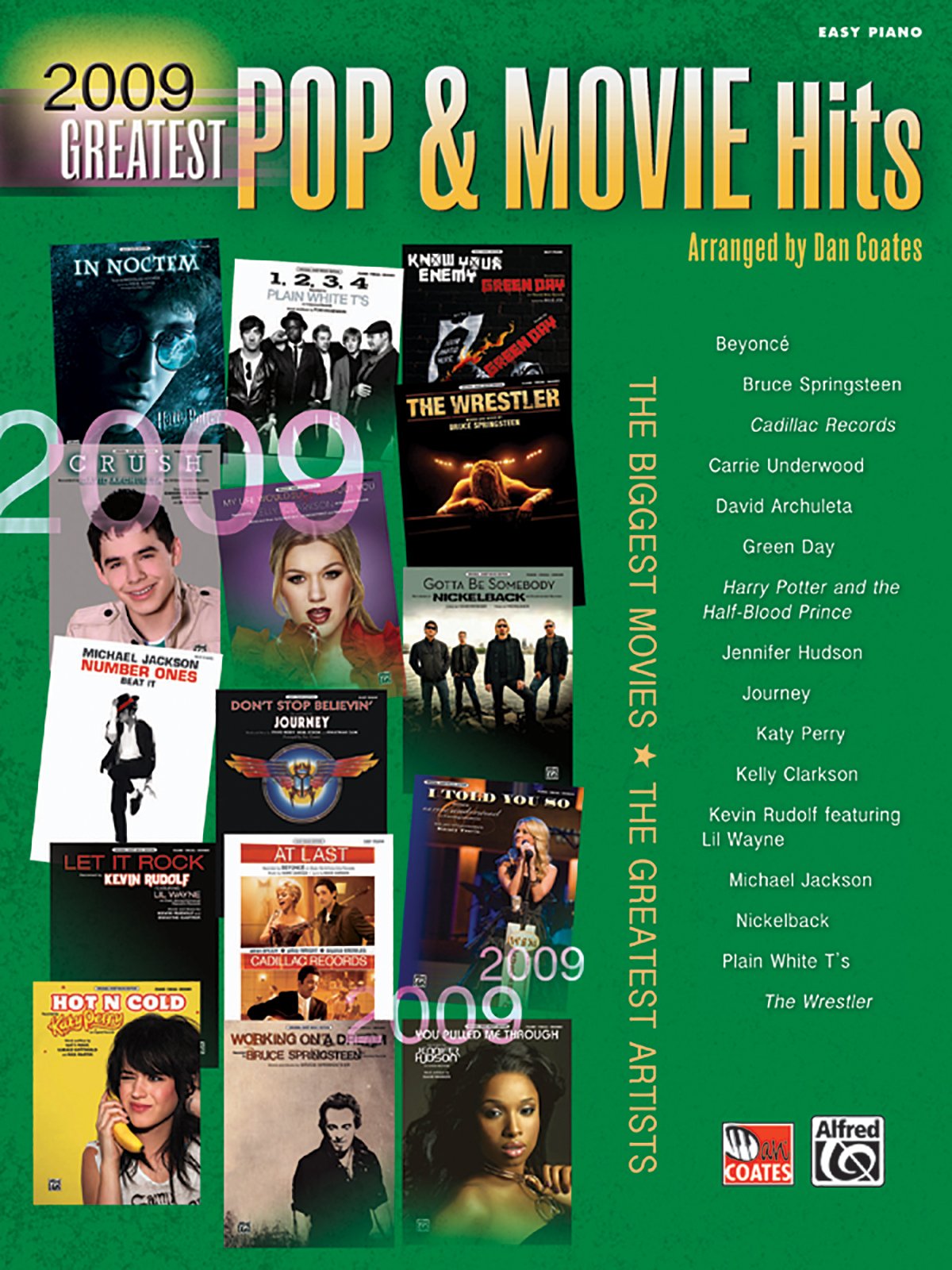 Greatest Pop & Movie Hits 2009: Easy Piano
