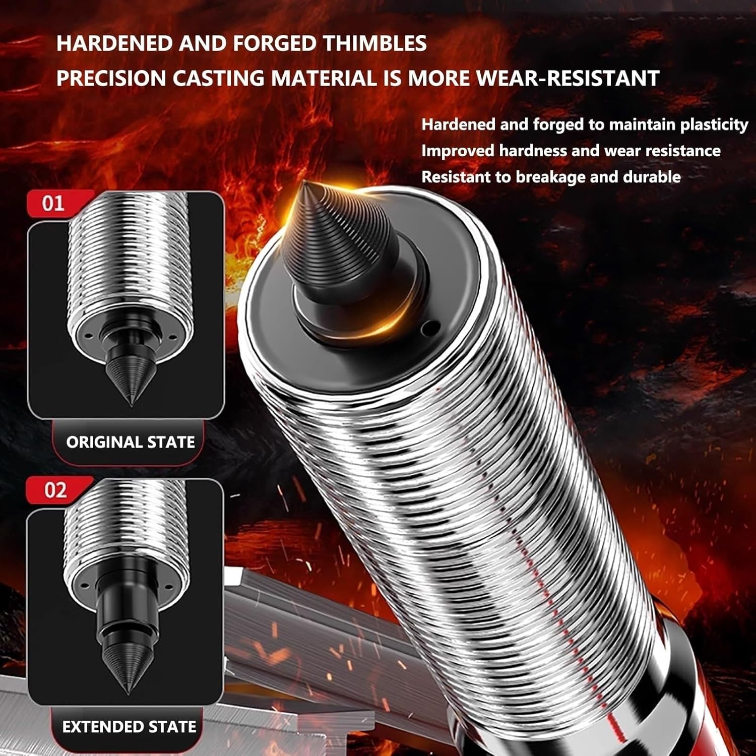 Hydraulic Cylinder Repair Tool, 50T/110000lb Hydraulic Puller, 3-jaw or 2-jaw Wheel Bearing Puller Separator, Wheel Puller That can be Used Vertically or Horizontally(15T/33000LB)