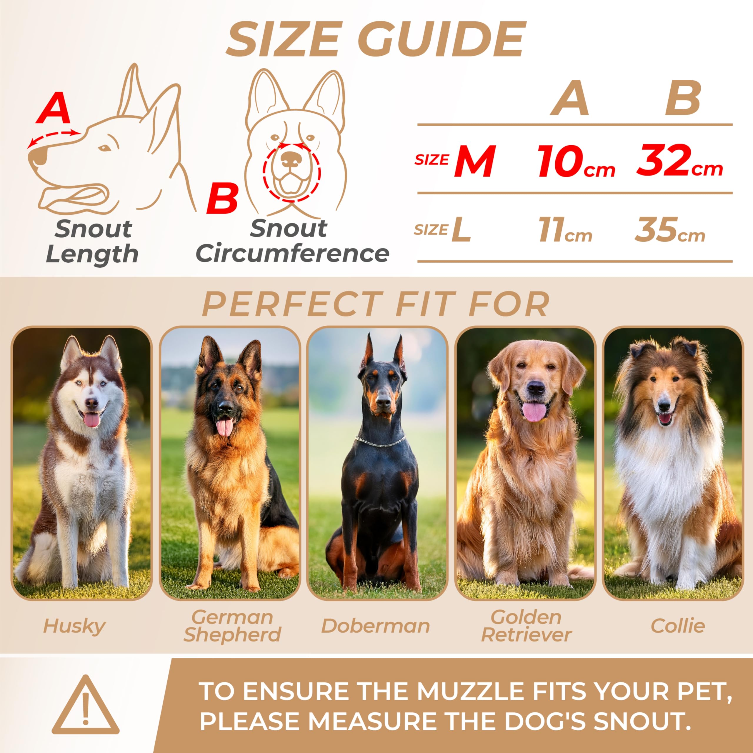 CleverTail German Shepherd Muzzle for Large Sized Dog, Metal Dog Muzzle for German Shepherd - Image 3