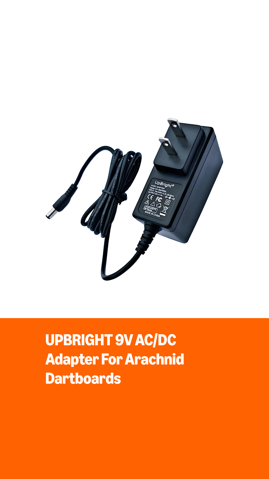 Amazon.com : UpBright 9V AC/DC Adapter Replacement For Arachnid