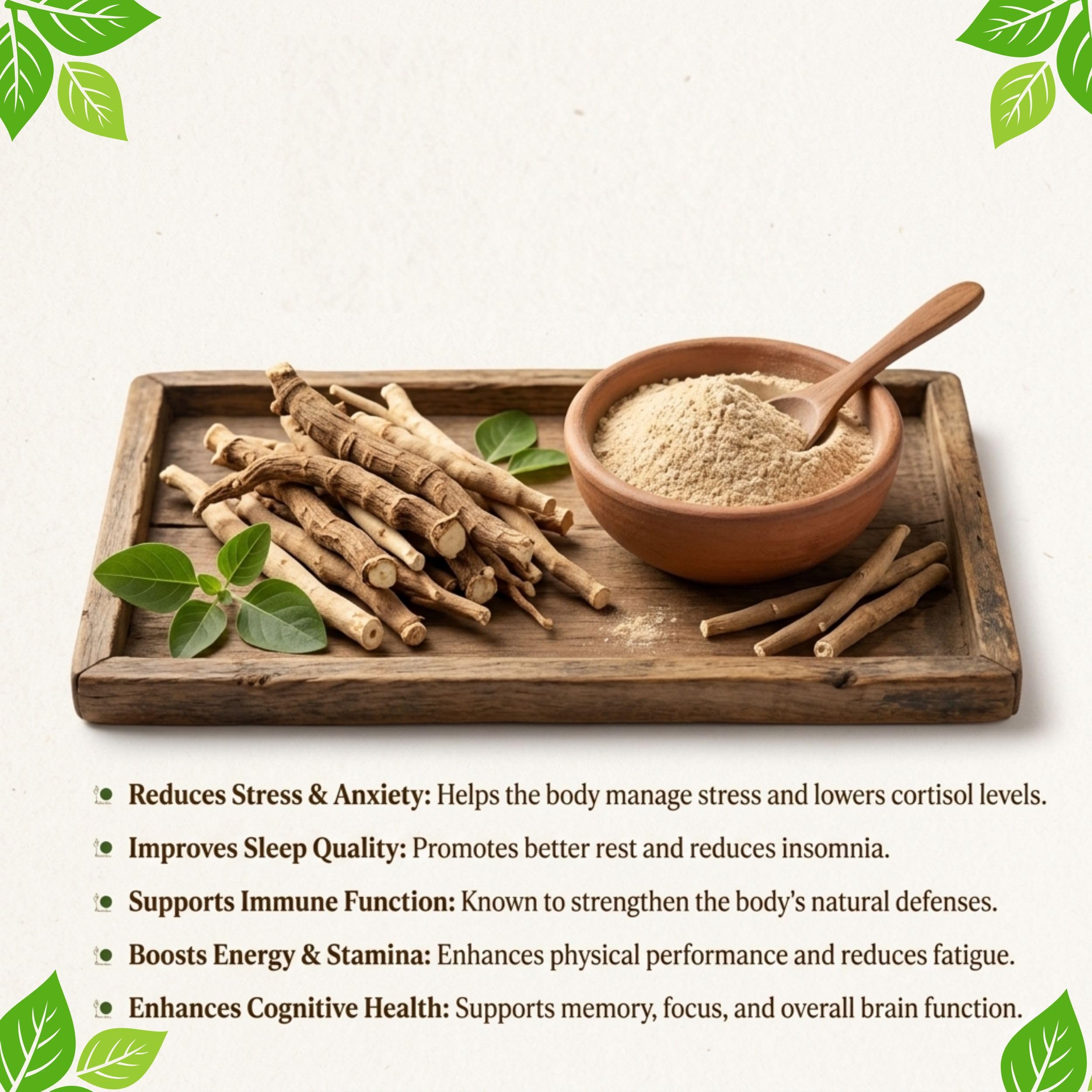 Ashwagandha Powder 200g | Organic Ashwagandha Root Powder | Ayurvedic Herbal Supplement | Natural Adaptogen Powder | Vegan & Plant-Based Wellness Support — Amazon image 4
