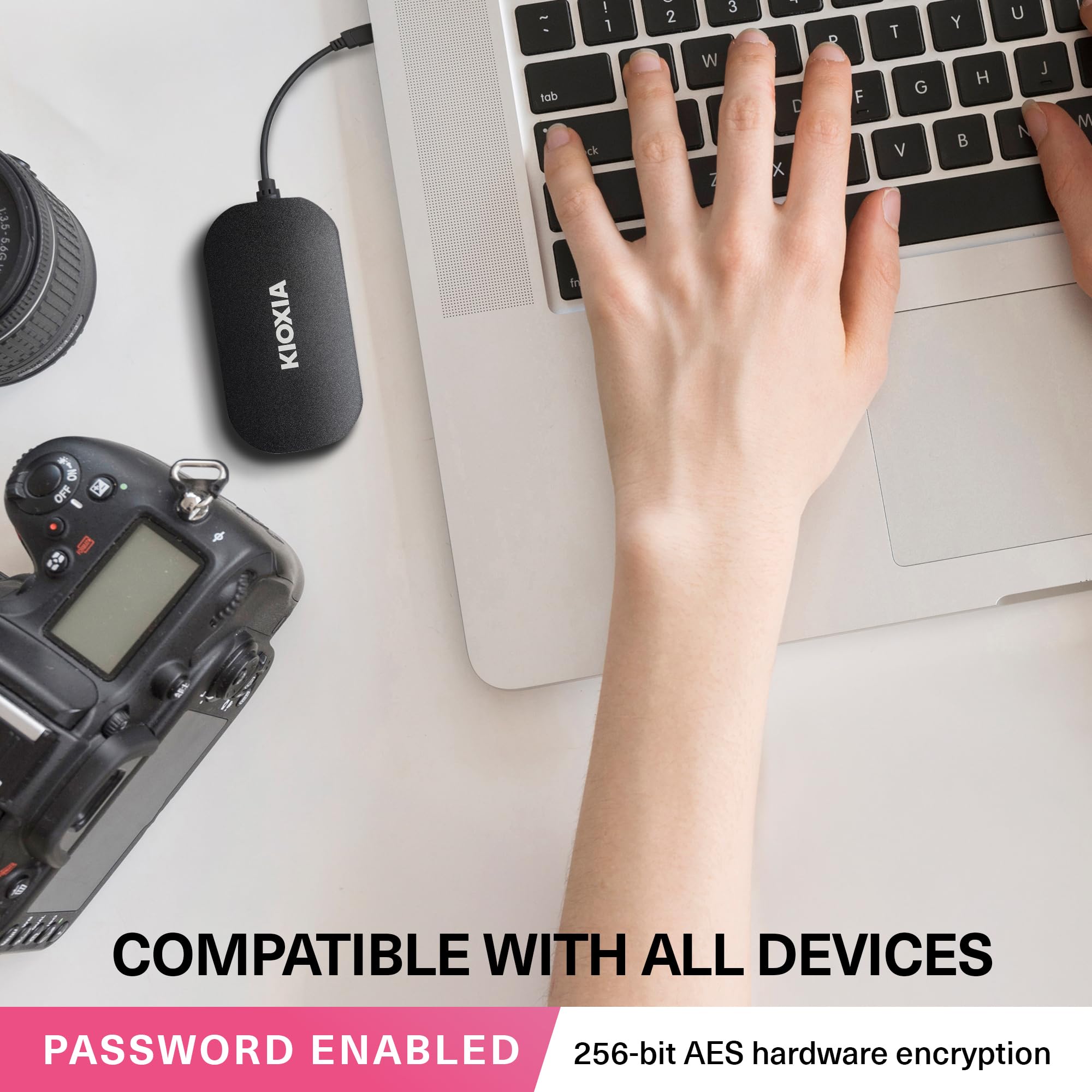 KIOXIA EXCERIA Plus G2 Portable External SSD