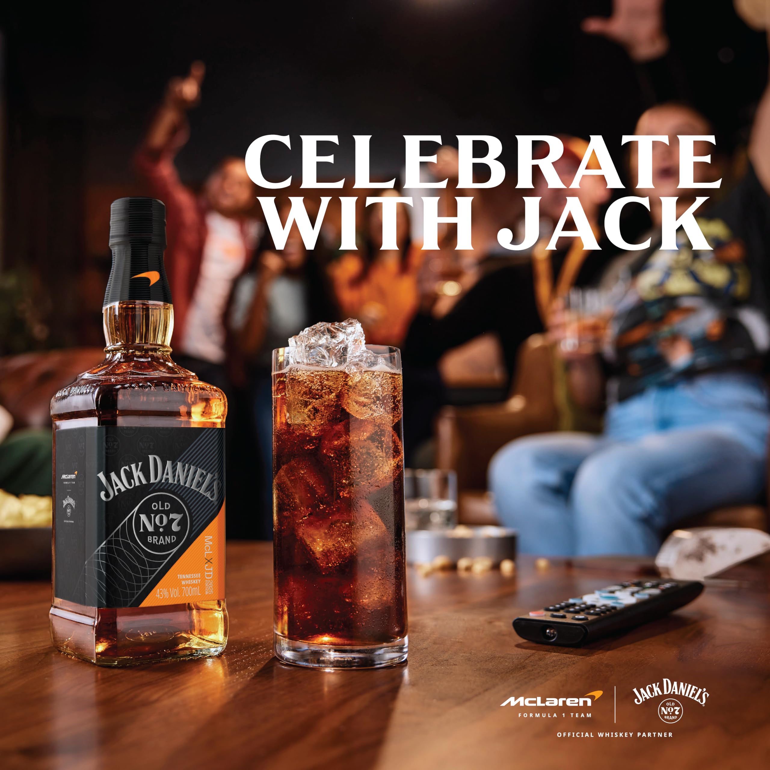 Amazon.co.jp: ジャック ダニエル マクラーレン F1 2025ラベル 瓶