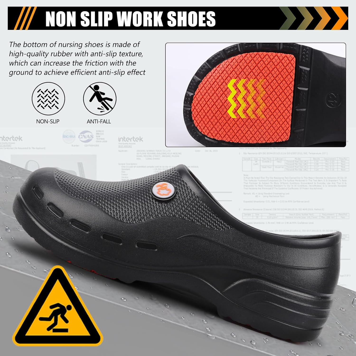Chef Shoes Waterproof Oil Resistant Non Slip Clogs for Men Garden Kitchen Nursing Restaurant Work Shoes Comfortable Food Service Clogs for Women 4 81nbF5NQFOL. AC SL1500